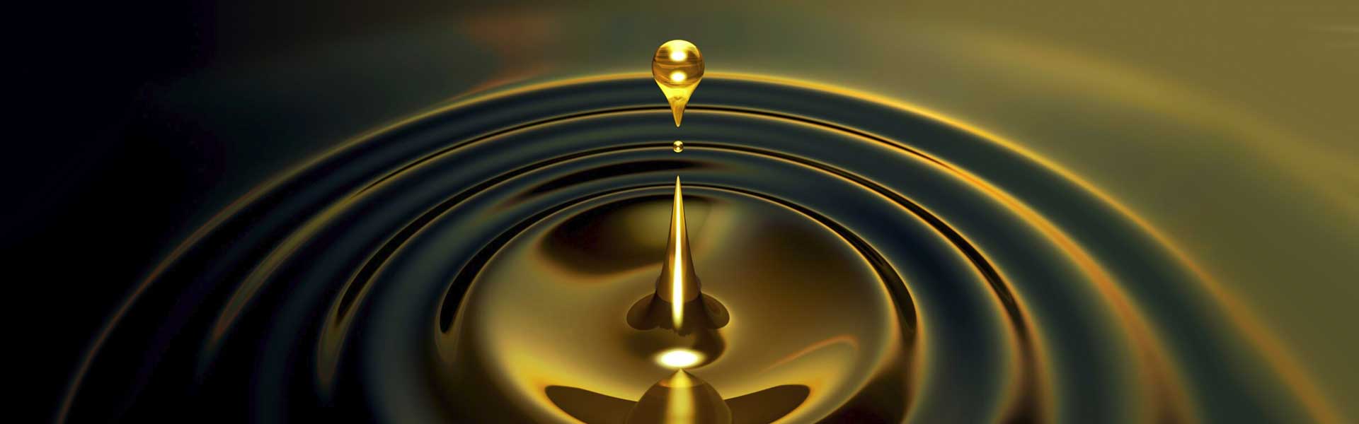 water droplet falling