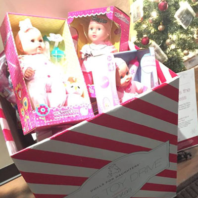 spavia day spa toy drive